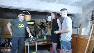 TrÃ­o anal con doble penetra...