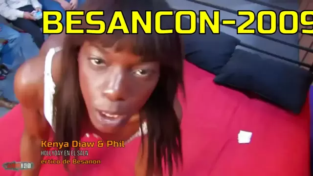 Kenya Diaw & Phil Hollyday en el sa...