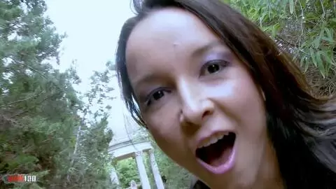 Loco trío anal al aire libre con Francys Belle y Liz Rainbow photo 01