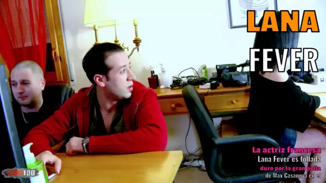 La actriz francesa Lana Fever es fo...