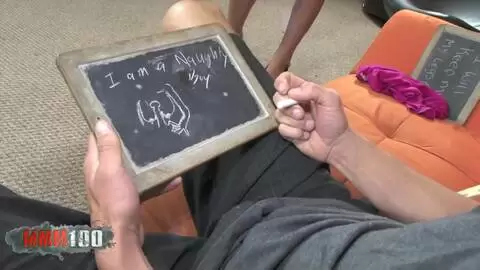 Trío de la escuela de golpes duros de Roxanne Hall photo 03