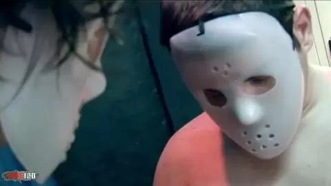 Trío anal salvaje en la cárcel con la estrella porno caliente Candy Cat photo 02