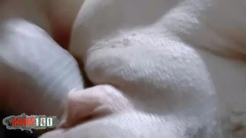 Yosune una espectacular MILF española tetona folla con su novio en el sofá photo 10