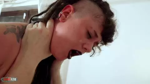 Chica rasta de tetas grandes naturales Agatha Dreadlocks follando duro en la habitación photo 10