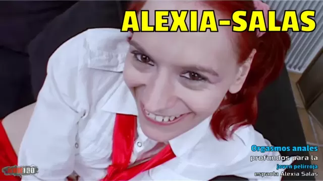 Orgasmos anales profundos para la joven pelirroja española Alexia Salas