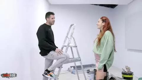 Kevin White follando con la espectacular pelirroja argentina Ammy Redhead