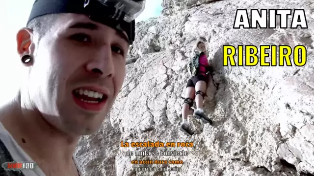 La escalada en roca de Anita se con...