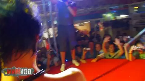 Alicia Dark y Jordanne Kali en el escenario del espectáculo erótico de Barcelona 2010 photo 4