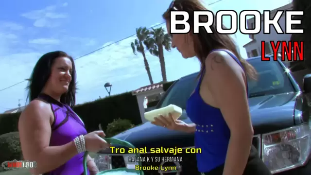 Trío anal salvaje con Halana K y su hermana Brooke Lynn