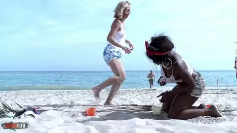 Último consejo de la aventura y Tania Kiss es follada duro sobre las rocas photo 03