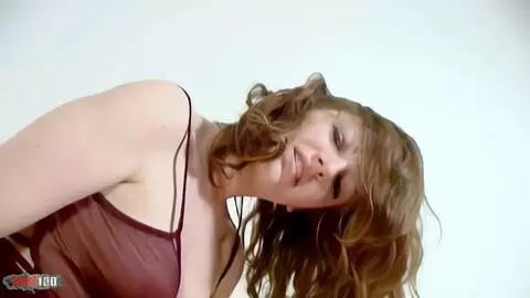 Emy on the bed touching her self and fucking with some strange dildo photo 12