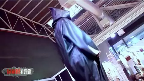 Lesly Kiss en el escenario del Festival de Cine Erótico de Barcelona en 2006 photo 01