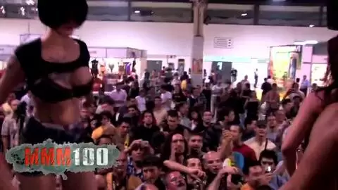 Last show of the Ficeb 2007 with all the girls on stage photo 13