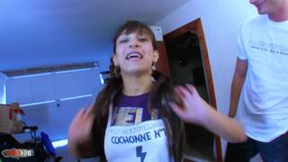 Doble penetración y corrida f...