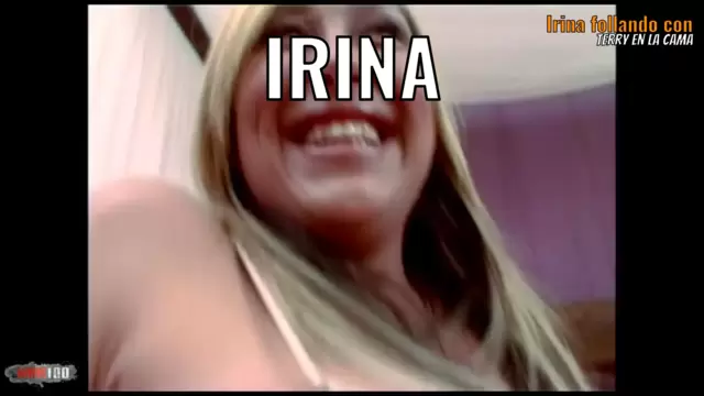 Irina follando con Terry en la cama