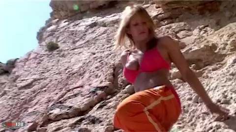 Hot spanish amateur babe stripping in the rocks photo 04