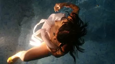 Jordanne Kali posando  en la piscina photo 7