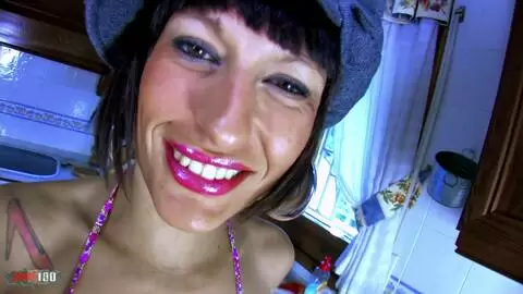 Follada dura en la cocina con la latina de grandes tetas Lia M photo 01