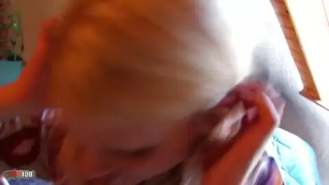 A blond chick deeply blows her guy photo 06