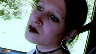 La autoestopista morena gÃ³t...