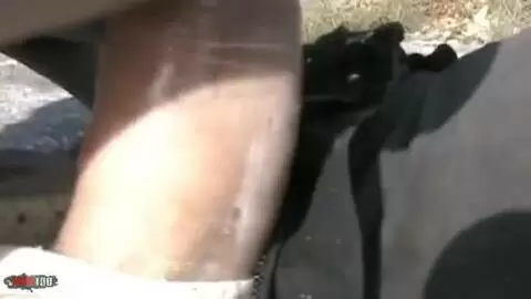 Follada POV en el bosque con la pequeña pelirroja Mahylis photo 14