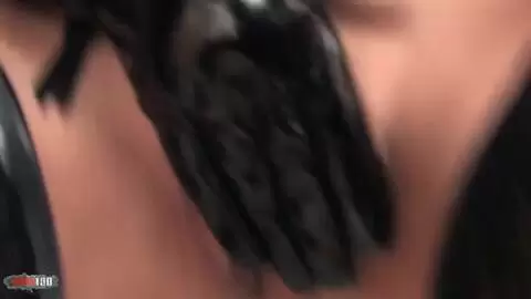 Milf in vinyl stripping and figgering photo 10