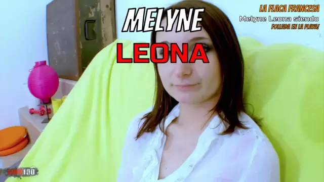 ¡La flaca francesa Melyne Leona si...