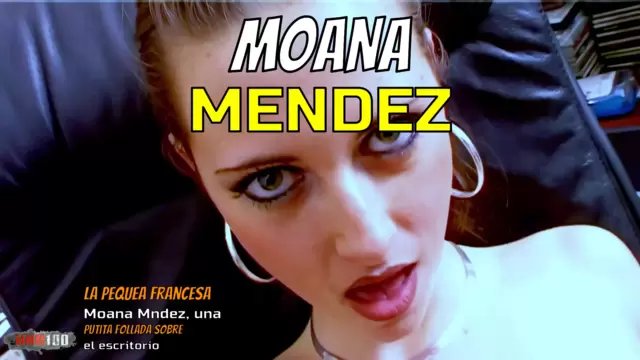 La pequeña francesa Moana Méndez,...