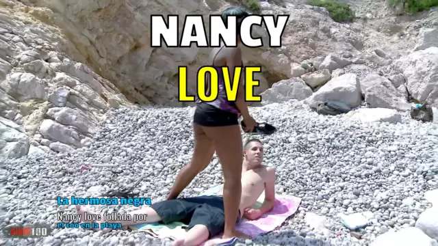 La hermosa negra Nancy love follada...