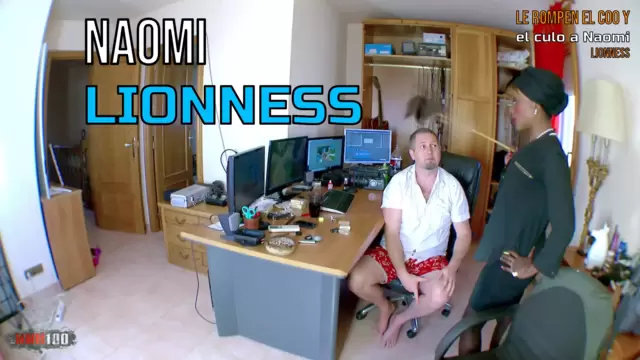 Le rompen el coño y el culo a Naom...
