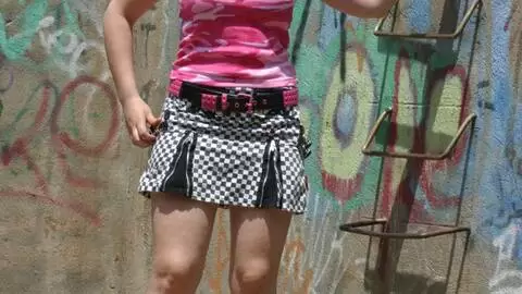 Sabrina Sweet haciendo un strip  