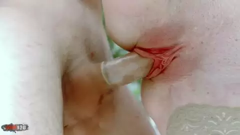 Kevin follando al aire libre con la flaca morena francesa Tania KISS photo 06