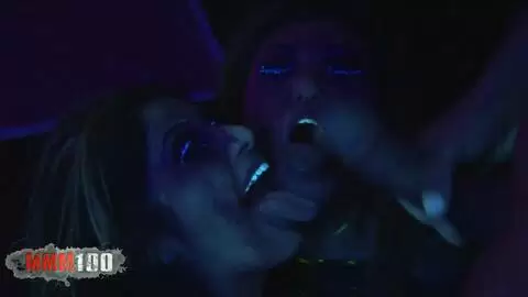 Dos chicas con enormes tetas folladas duro y profundamente por el culo photo 16