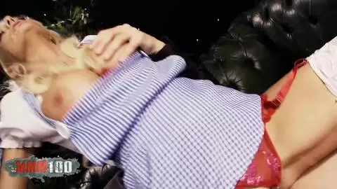 La rubia de tetas grandes Stacey Saran follando duro con Paul Chaplin photo 02