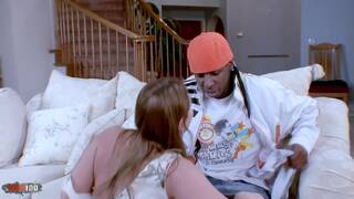 Aurora snow la joven rubia tom