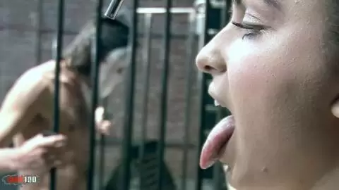 Trío BDSM anal en un calabozo con la rubia delgada Rittea y la morena Patricia Parisch. photo 06