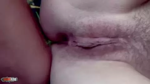 Doble penetración con la hermosa morena Petra Stingrey en el bosque photo 10