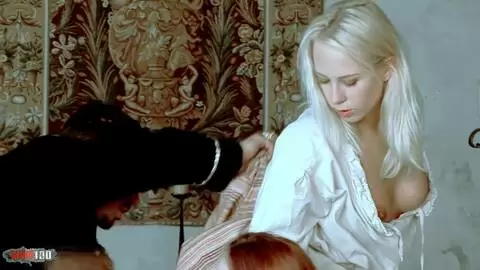 Trío anal medieval con Jasmina, Carla Cox y Michael photo 04