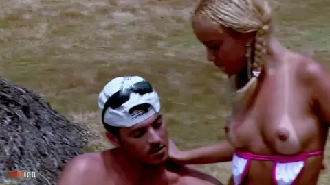 La dura aventura anal al aire libre de Barbie Banks con la gran polla de James Brossman photo 05