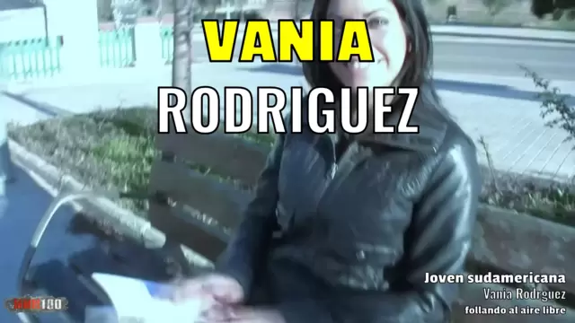 Joven sudamericana Vania Rodríguez...