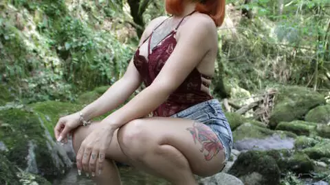 Sesión de fotos al aire libre con la guapísima actriz española Yuno Love photo 9