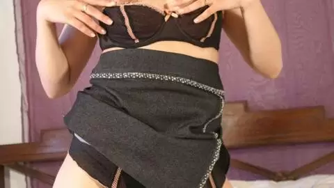 Sexy french teen nude on the bed photo 6